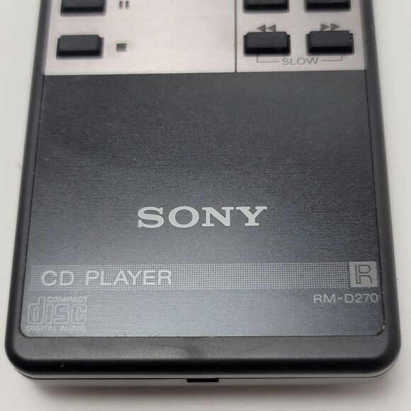 Genuine Sony RM-D270 Remote Control for CD Player - Tested & Working - Picture 5 of 7